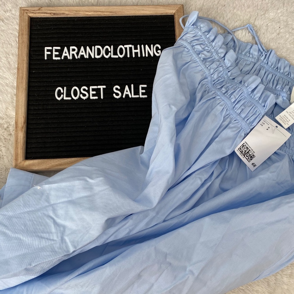 NWT Baby Blue Summer Dress